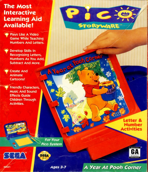 Year at Pooh Corner, A box art