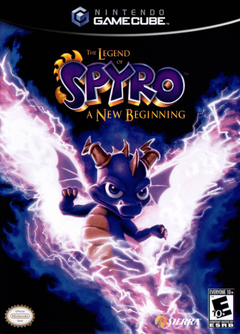 Legend of Spyro, The - A New Beginning box art