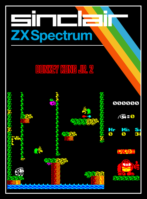 Donkey Kong Jr. II box art