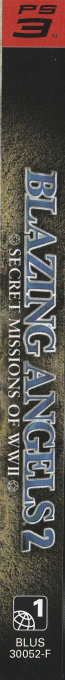 Blazing Angels 2 - Secret Missions of WWII — box-2D-side (CA)