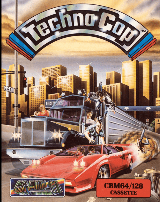 Techno Cop — box-2D (EU)