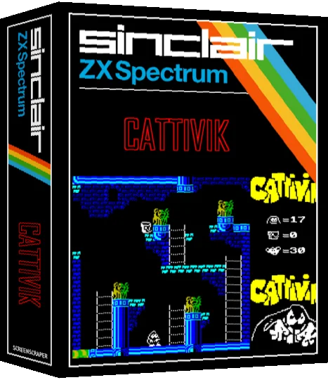 Cattivik — box-3D (SS)