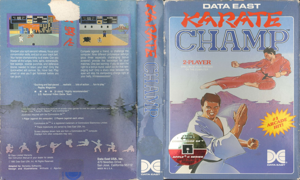Karate Champ — box-texture (US)