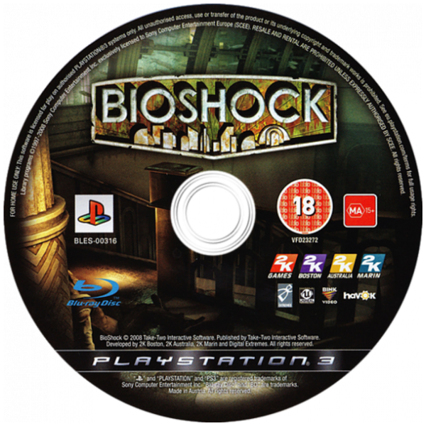 BioShock - Ultimate Rapture Edition — support-2D (EU)