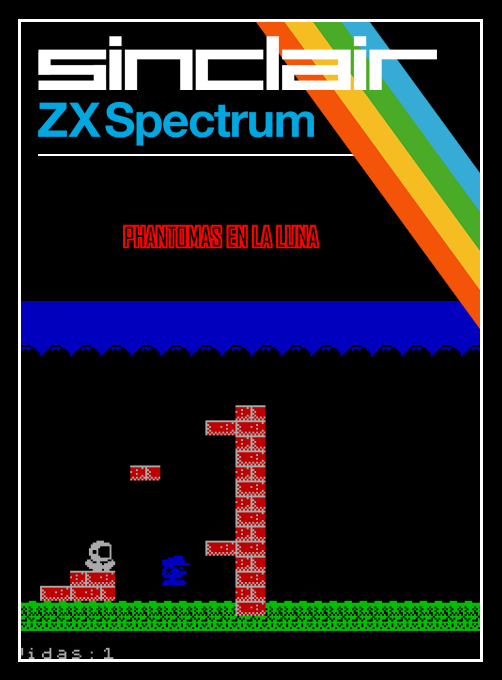 Phantomas En La Luna box art