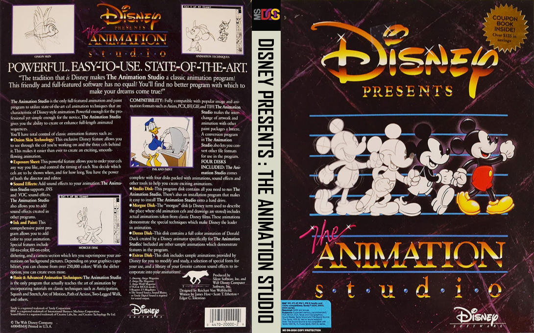 Disney Presents - The Animation Studio — box-texture (US)
