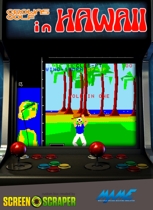 Crowns Golf In Hawaii — box-2D (SS)