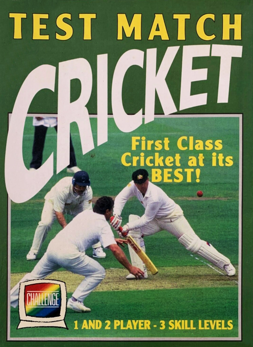 Test Match Cricket box art