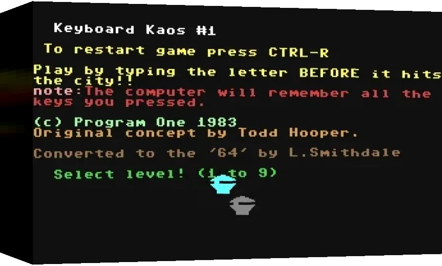Keyboard Kaos #1 — box-3D (WOR)