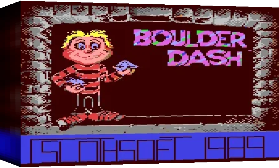 Boulder Dash 2000 — box-3D (WOR)