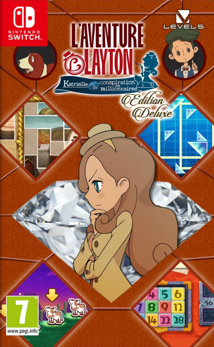Laytons Mystery Journey - Katrielle and the Millionaires Conspiracy — box-2D (FR)