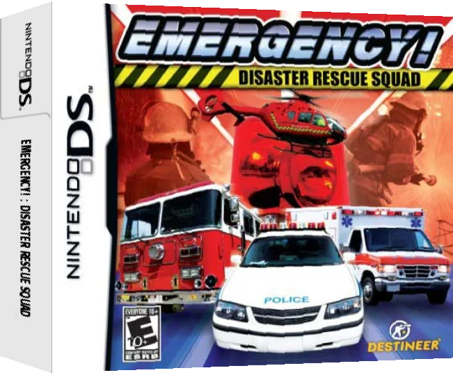 Emergency! - Disaster Rescue Squad — box-3D (US)
