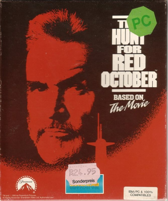 Hunt For Red October, The - The Movie box art