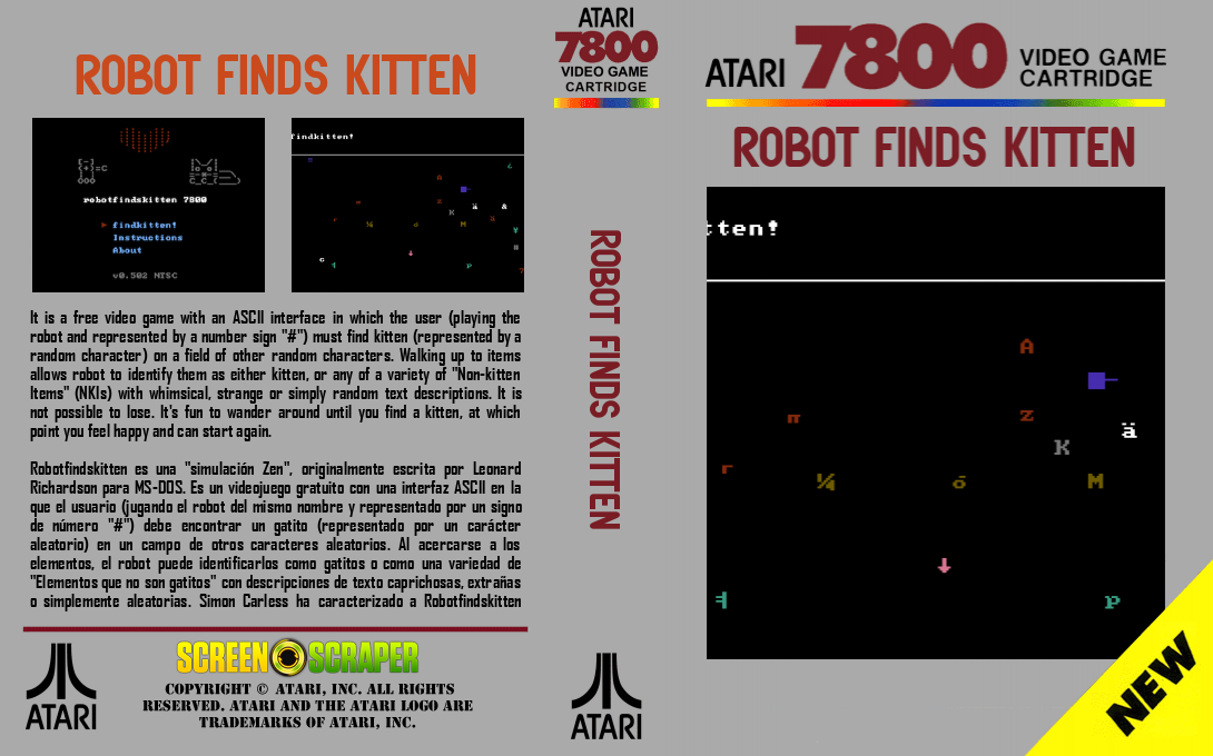 Robot Finds Kitten — box-texture (SS)
