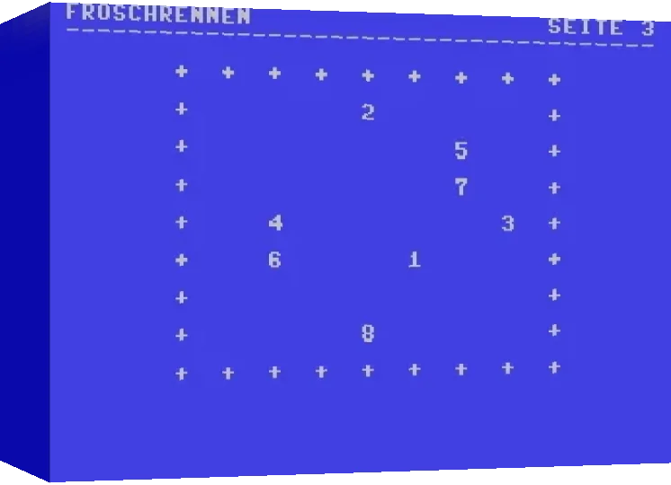 Froschrennen — box-3D (WOR)
