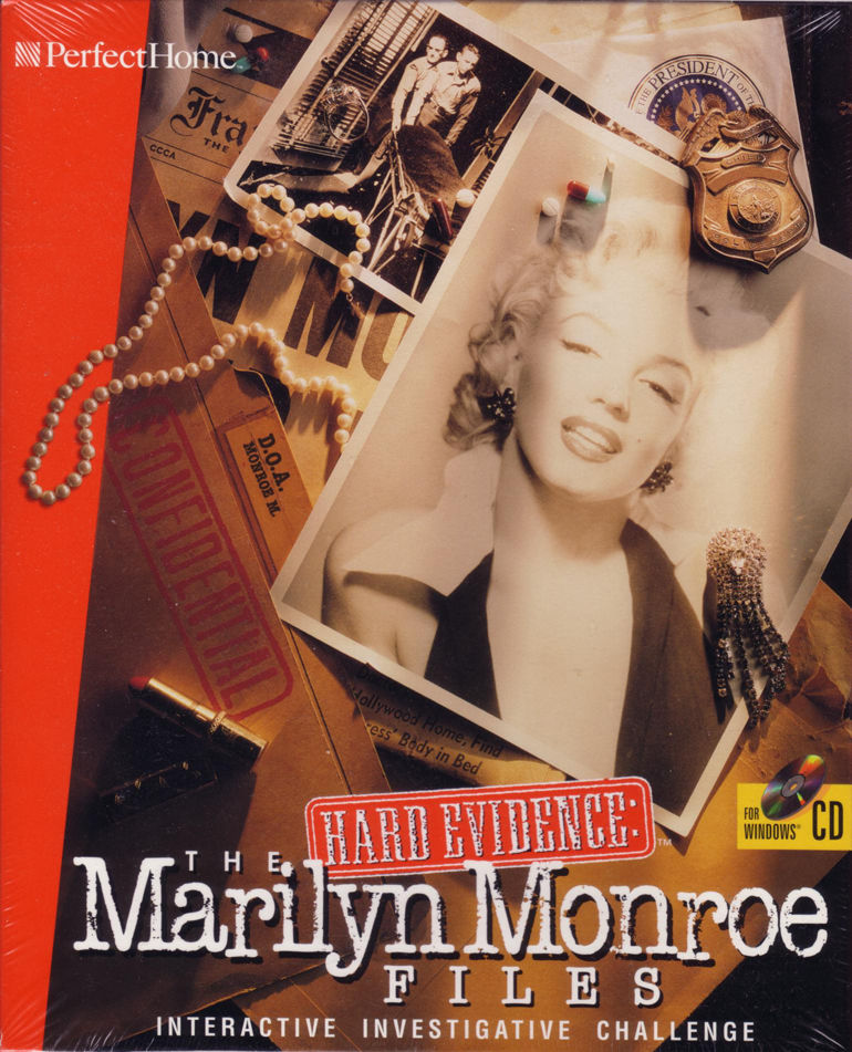 Hard Evidence: The Marilyn Monroe Files box art