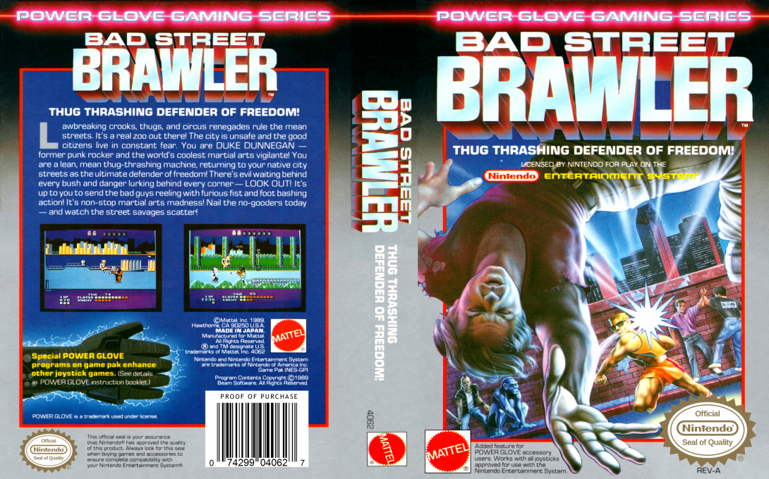 Bad Street Brawler — box-texture (US)