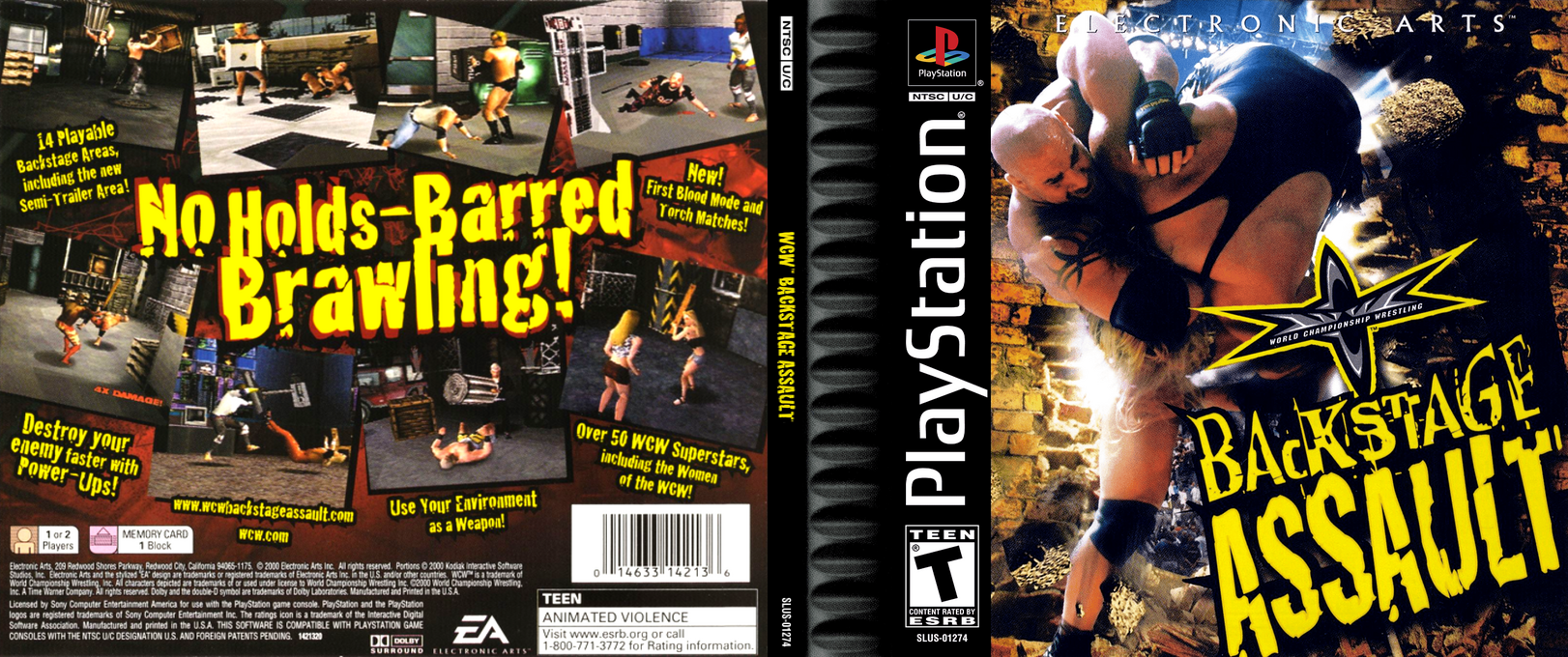 Wcw Backstage Assault — box-texture (US)