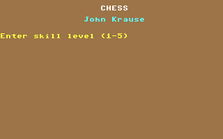 Chess — sstitle (WOR)