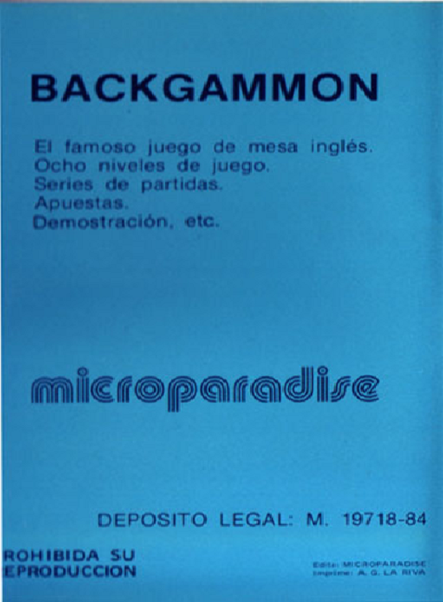 Backgammon — box-2D-back (SP)