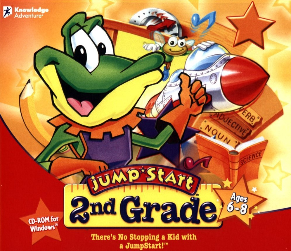 JumpStart 2nd Grade — box-2D (CUS)