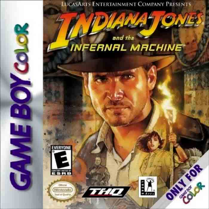 Indiana Jones and the Infernal Machine box art