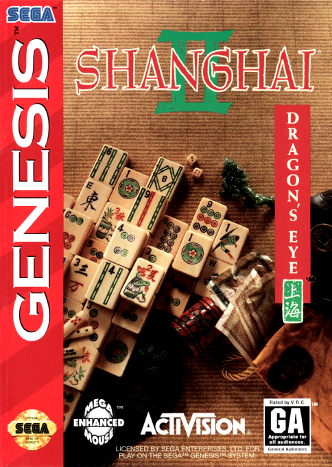 Shanghai 2 - Dragon's Eye box art
