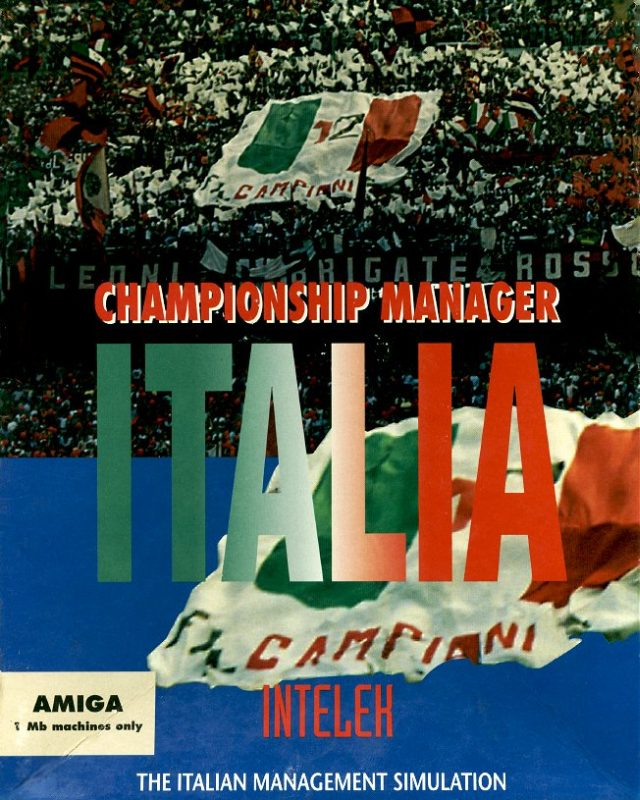 Championship Manager Italia box art