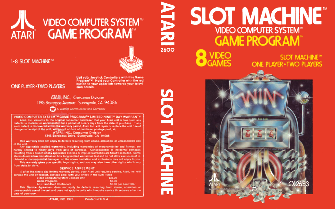 Slot Machine — box-texture (US)