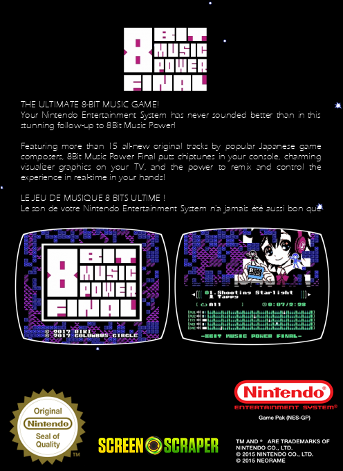 8Bit Music Power Final — box-2D-back (SS)