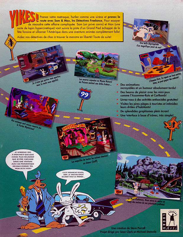 Sam And Max Hit The Road — box-2D-back (FR)