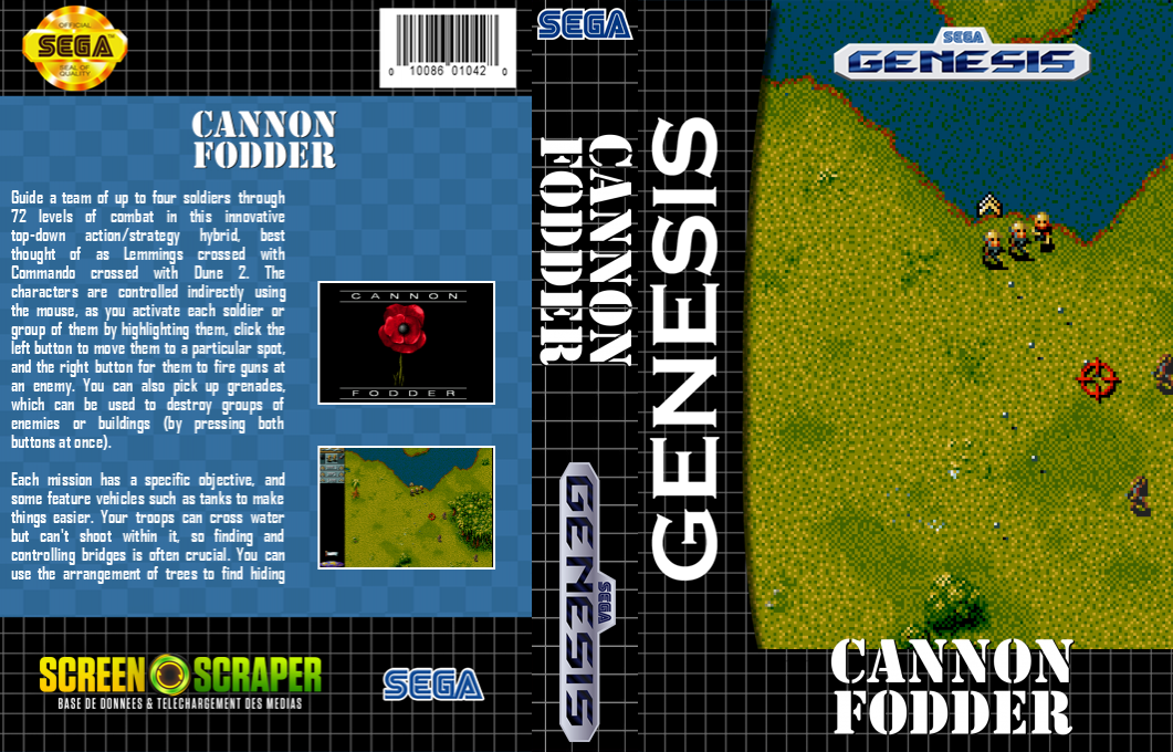 Cannon Fodder — box-texture (SS)