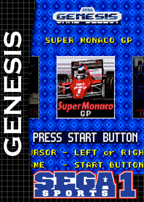 Sega Sports 1 — box-2D (SS)