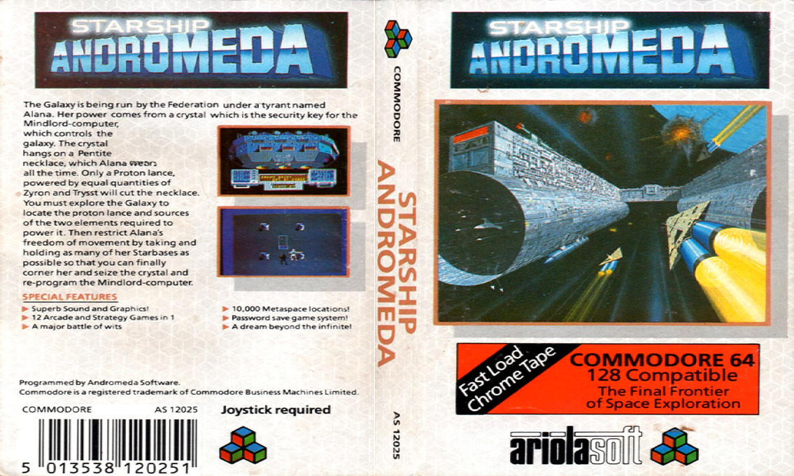 Starship Andromeda — box-texture (EU)
