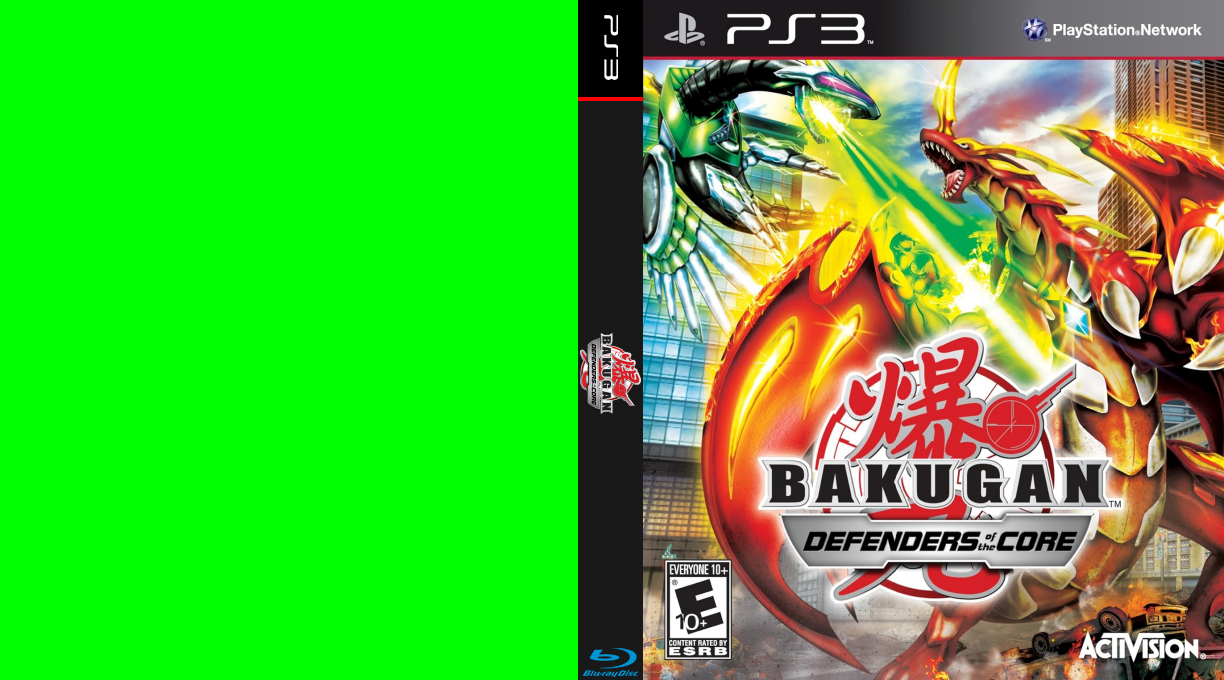 Bakugan - Defenders of the Core — box-texture (US)