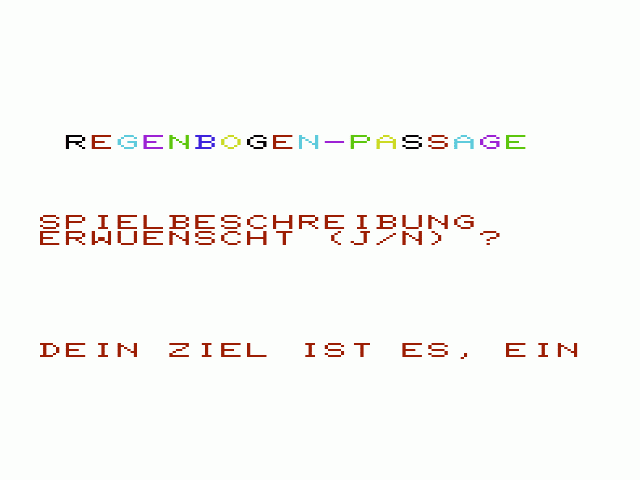 Regenbogen-passage — sstitle (WOR)
