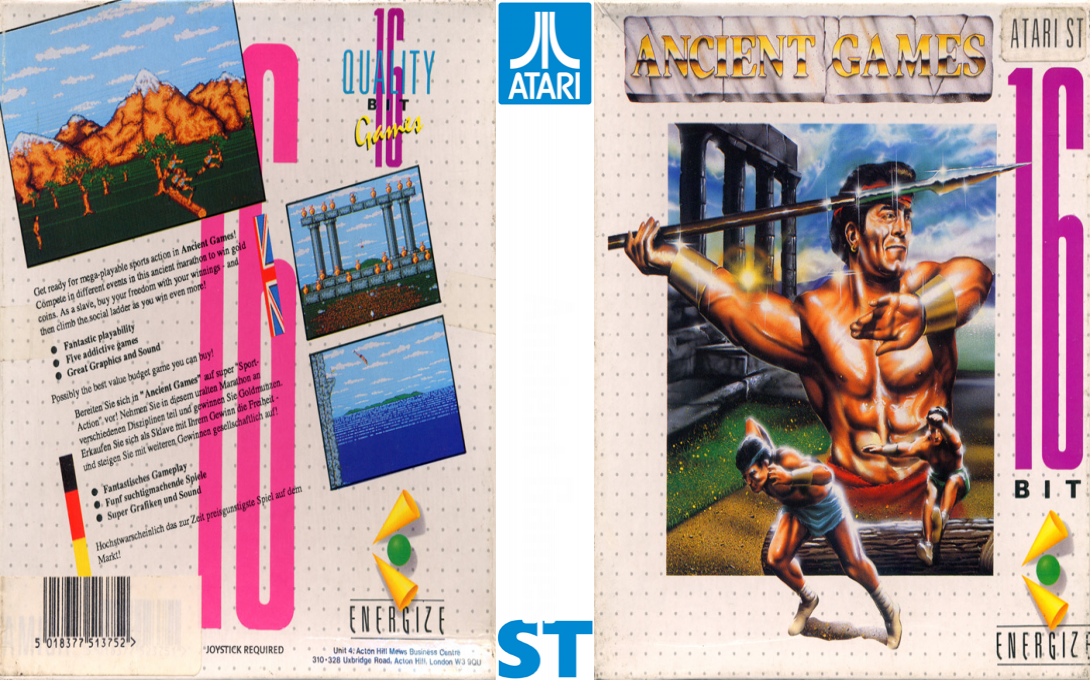 Ancient Games — box-texture (EU)