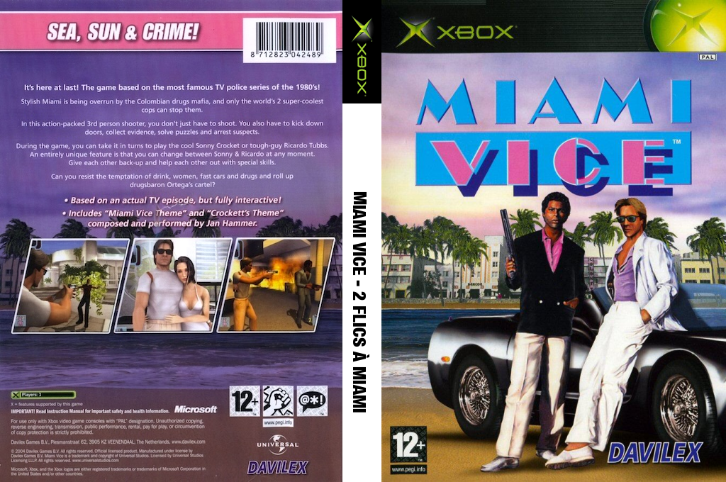 Miami Vice — box-texture (EU)
