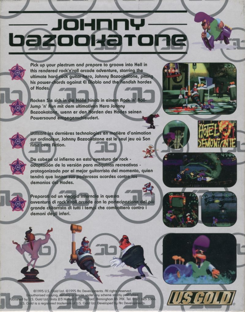 Johnny Bazookatone — box-2D-back (UK)