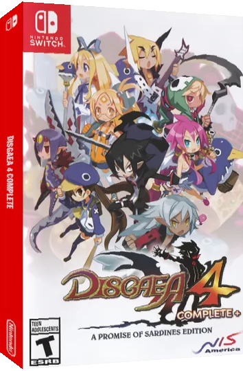 Disgaea 4 Complete — box-3D (US)