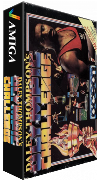 Daley Thompson's Olympic Challenge — box-3D (EU)