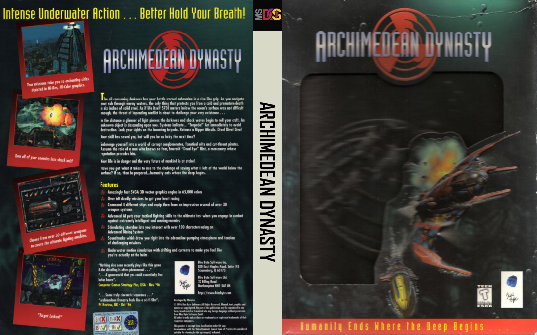 Archimedean Dynasty — box-texture (US)