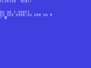 Mini-flykten — ss (WOR)