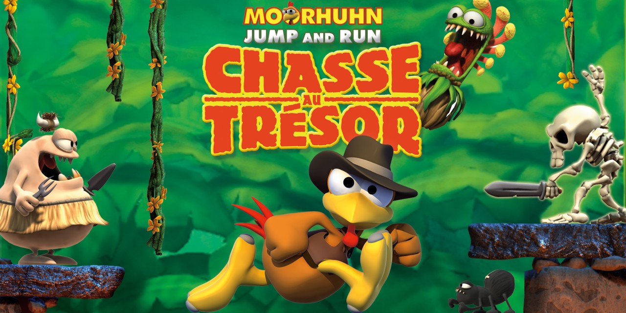 Crazy Chicken - Jump 'N' Run - Traps and Treasures — sstitle (FR)