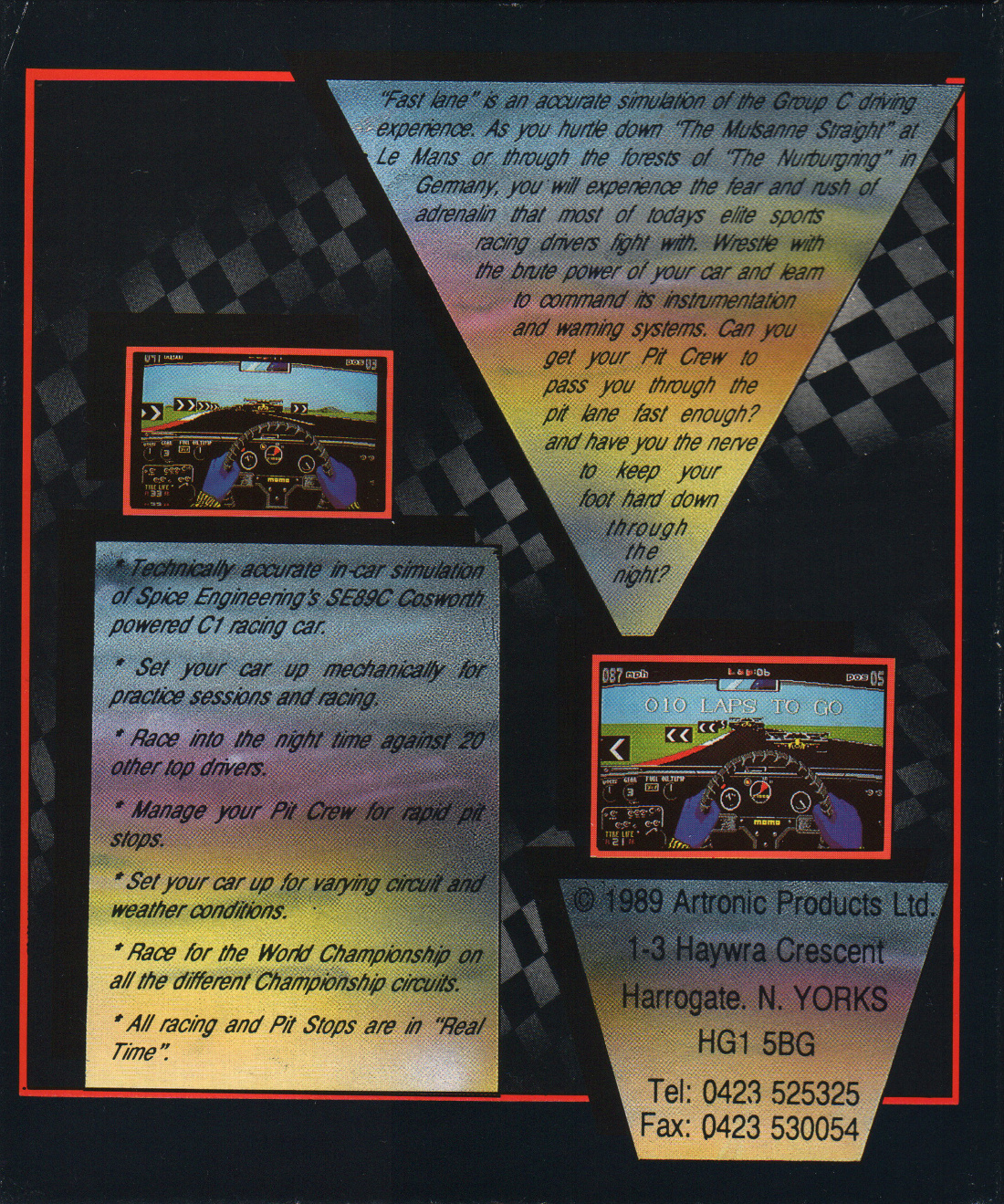 Fast Lane — box-2D-back (WOR)