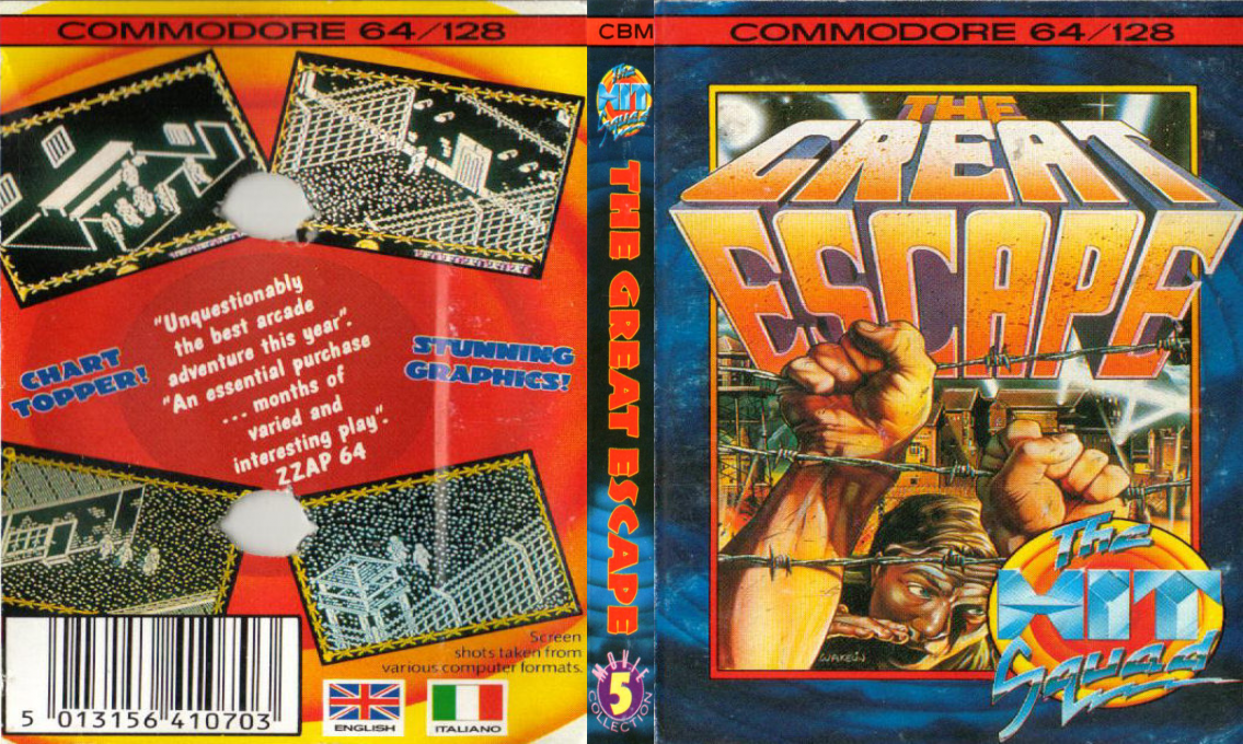 Great Escape, The — box-texture (EU)