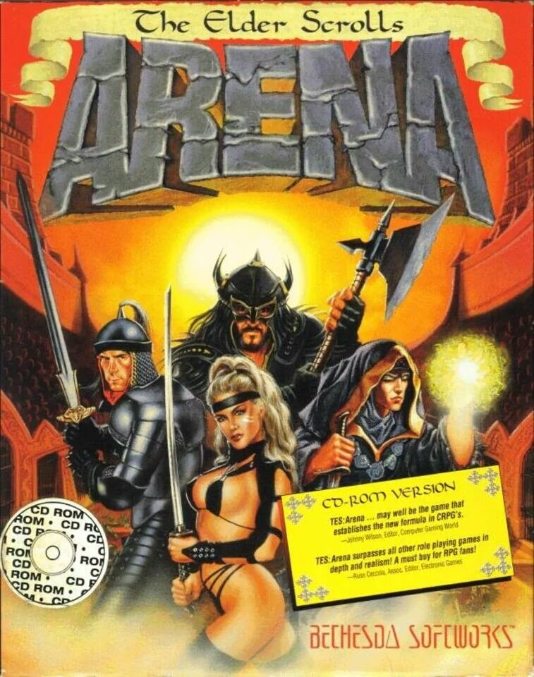 Arena box art
