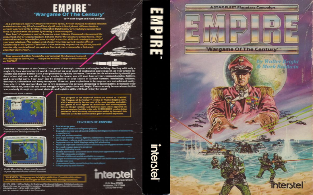 Empire - Wargame Of The Century — box-texture (US)