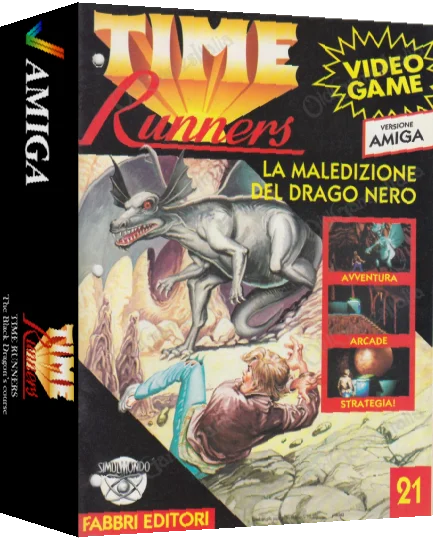 Time Runners 21 - The Black Dragon's Course — box-3D (IT)