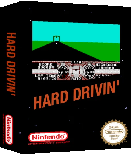Hard Drivin' — box-3D (SS)